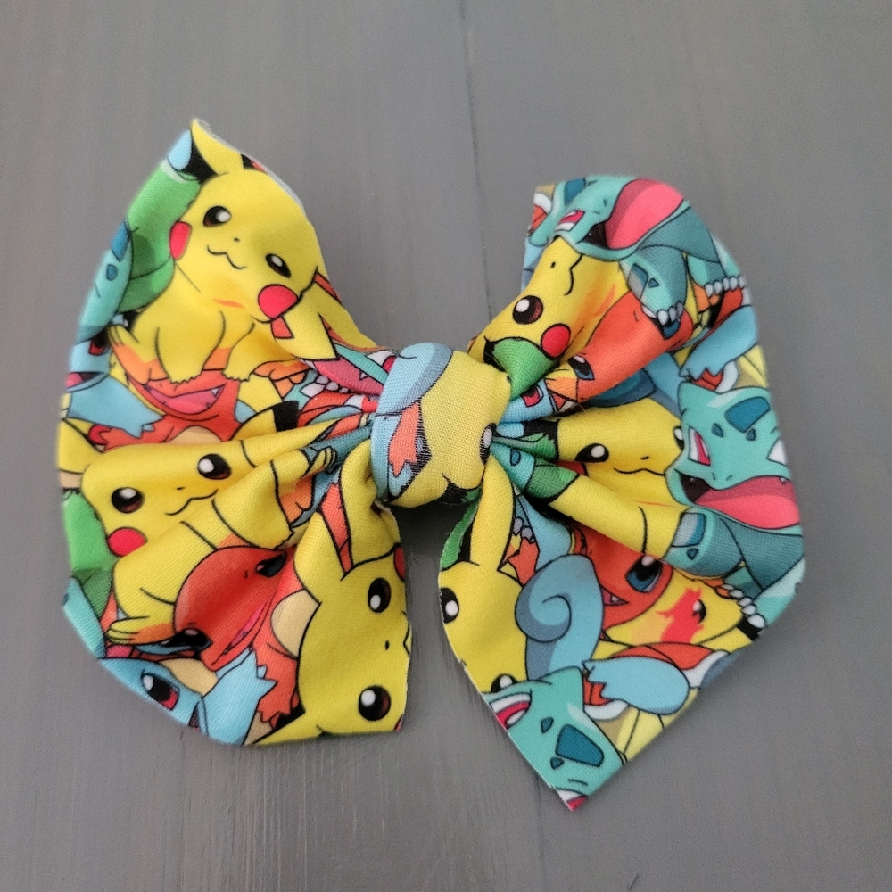 Pokemon Hair Bow Girls Accessory